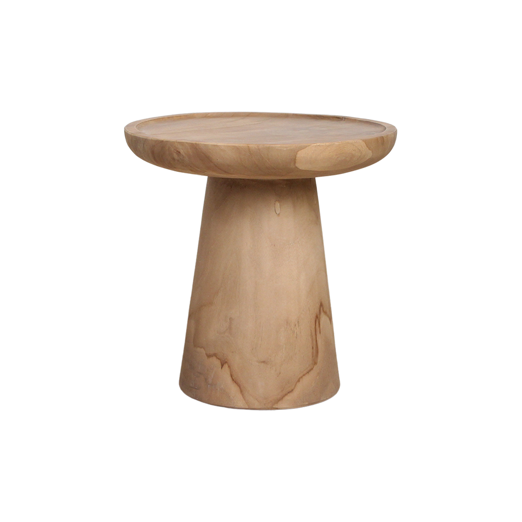 Nero teakhouten bijzettafel  Ray - natuurlijk teak