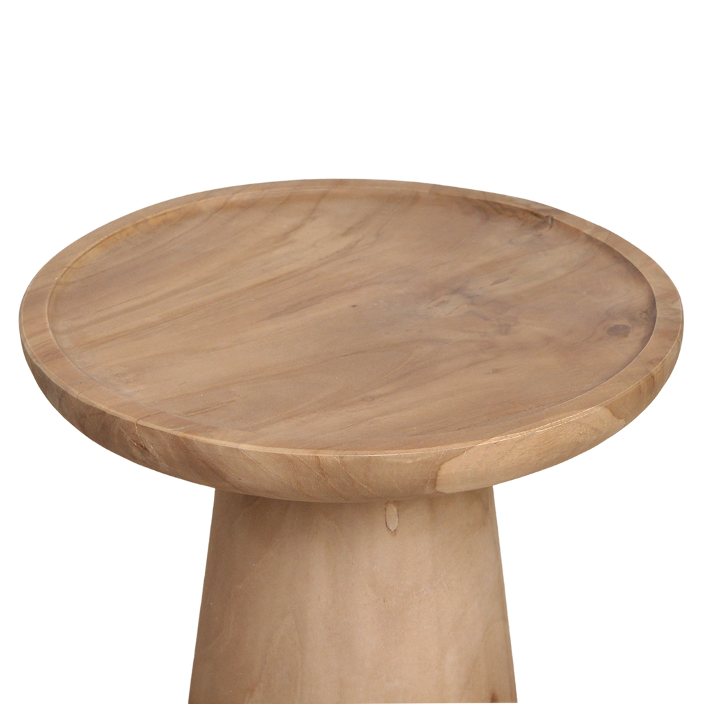 Nero teakhouten bijzettafel  Ray - natuurlijk teak