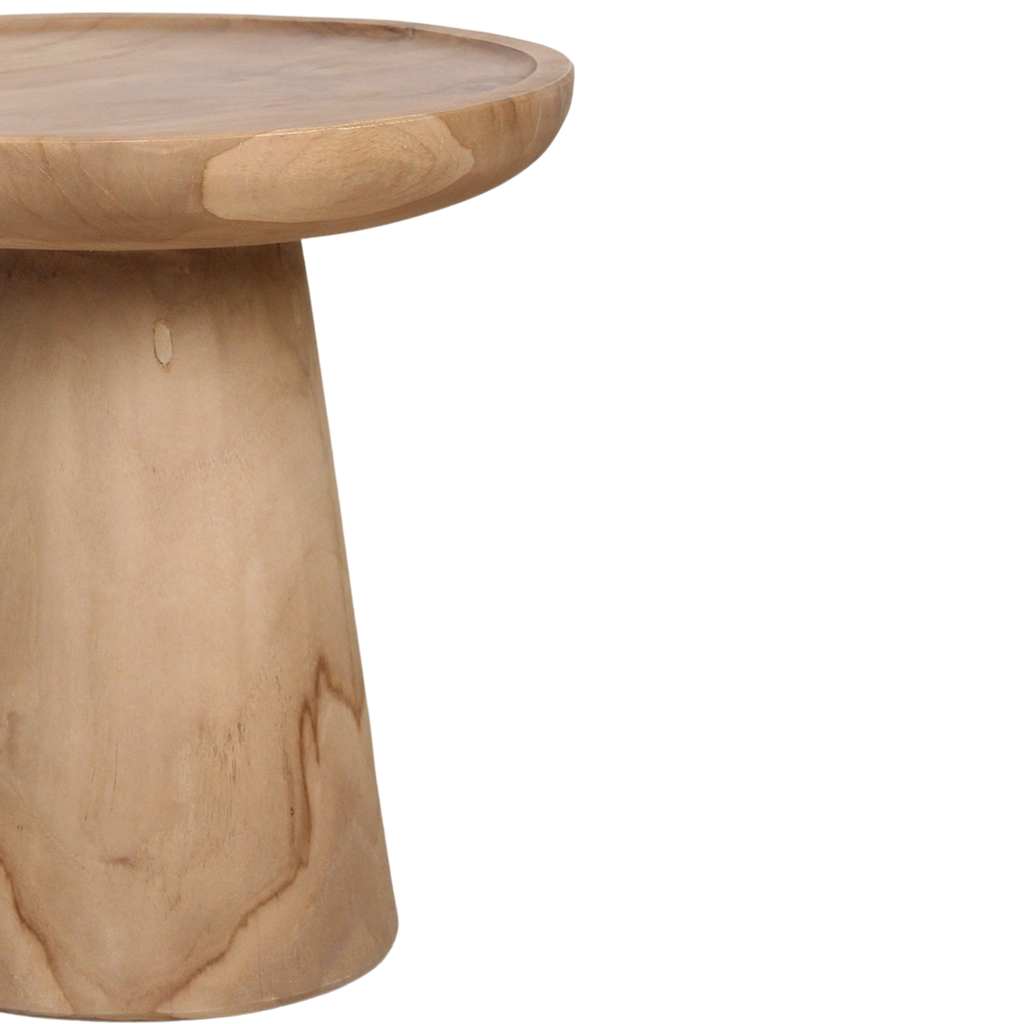 Nero teakhouten bijzettafel  Ray - natuurlijk teak
