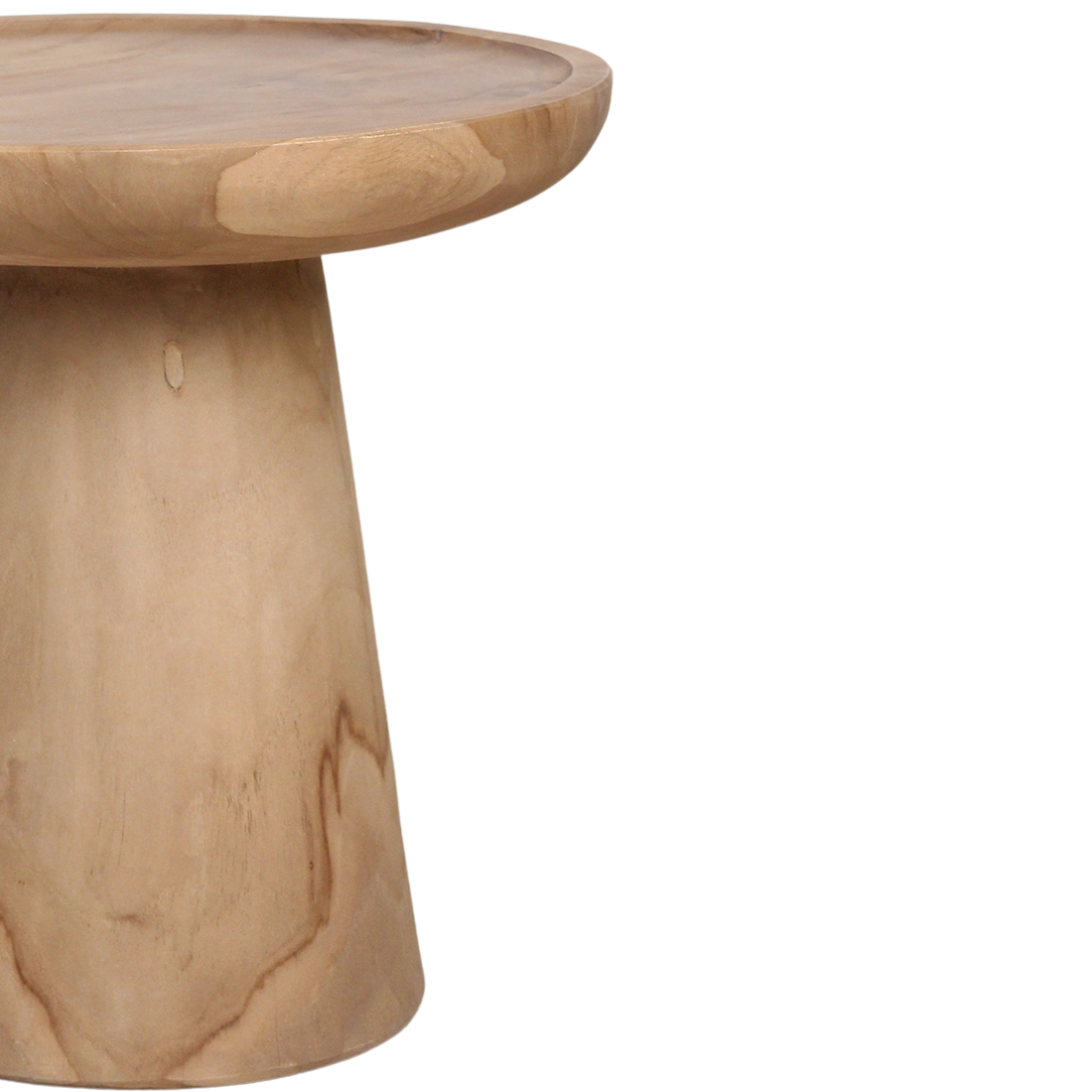 Nero teakhouten bijzettafel  Ray - natuurlijk teak