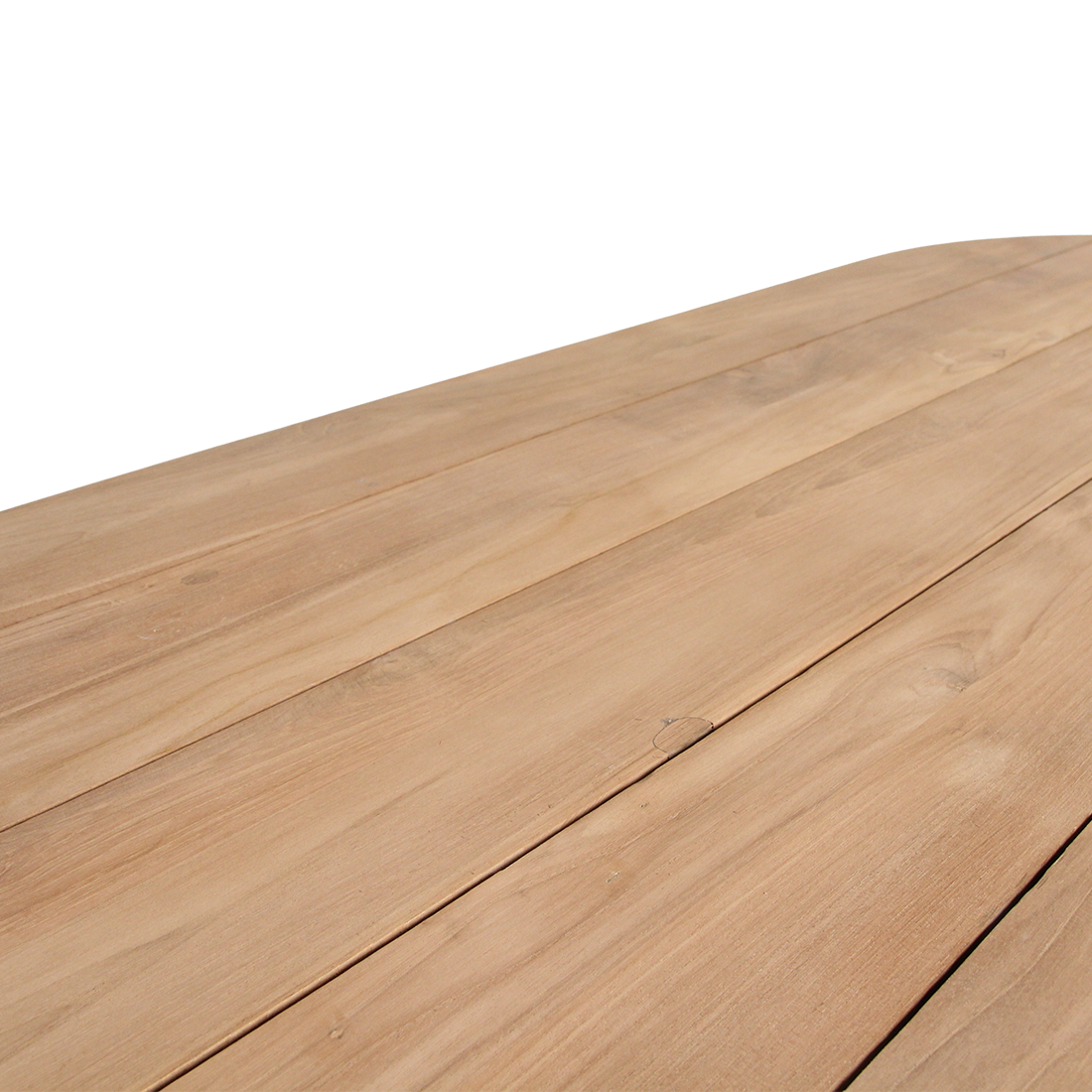Verano teakhouten ovale tuintafel - 200 cm