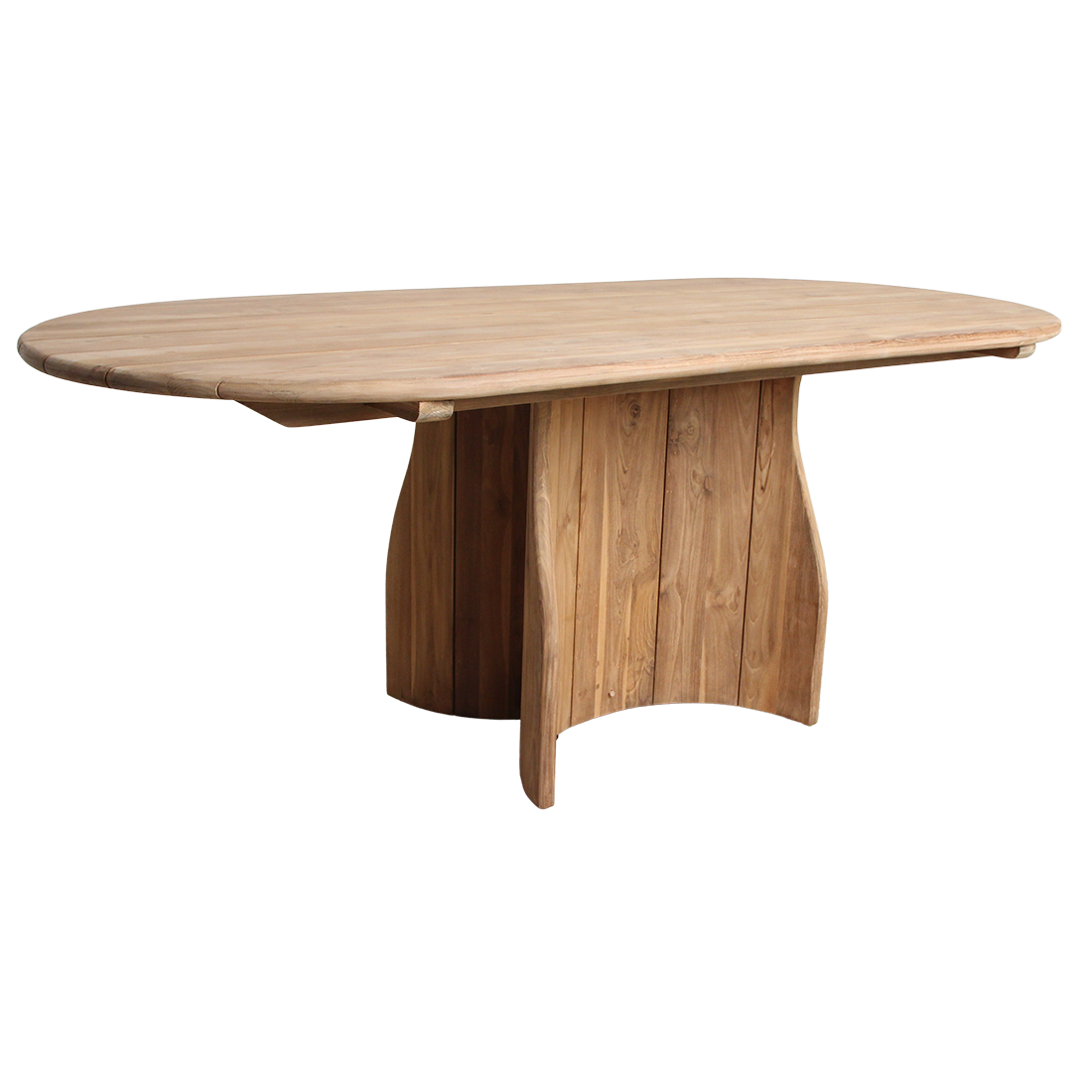 Verano teakhouten ovale tuintafel - 200 cm