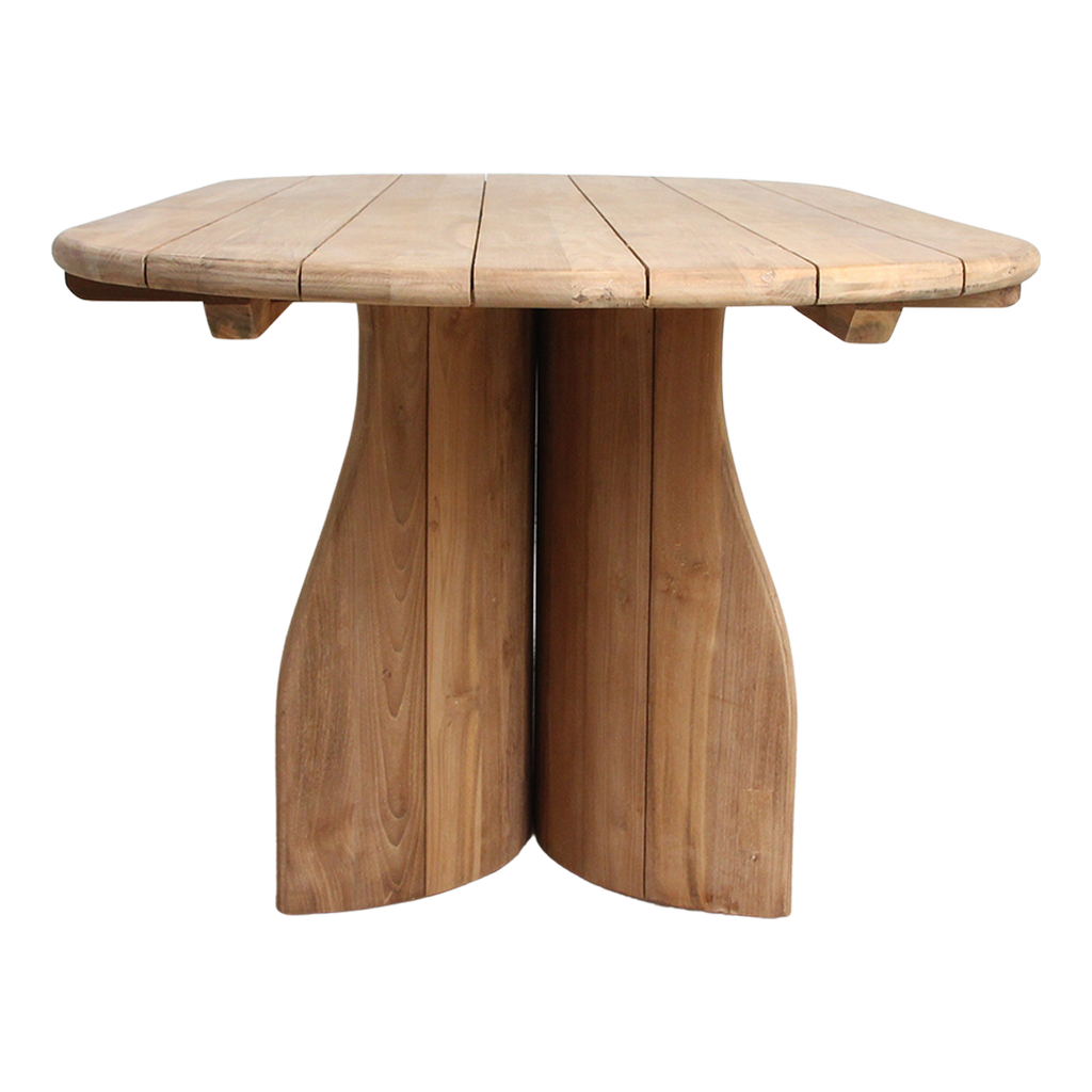 Verano teakhouten ovale tuintafel - 200 cm