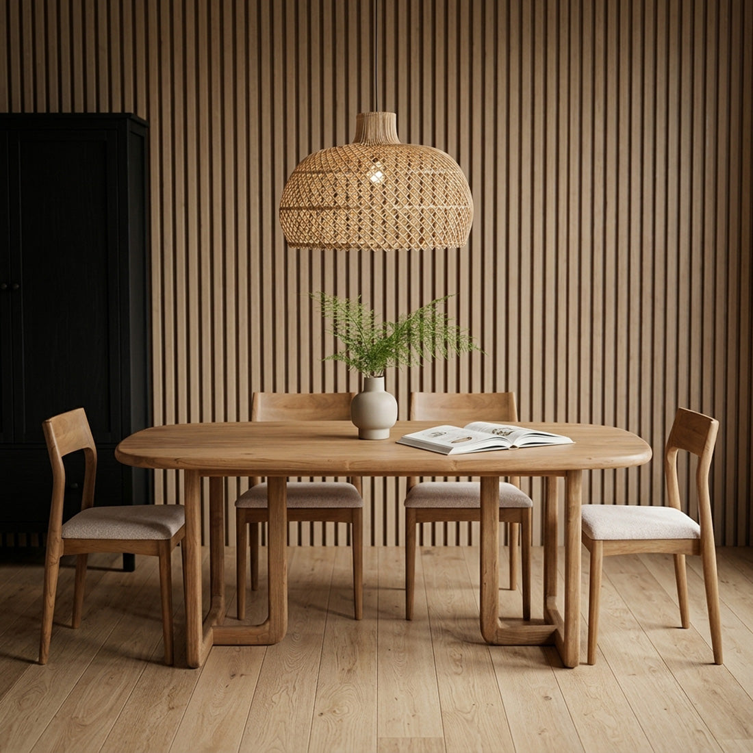 Teak dining table Invierno - 200 cm