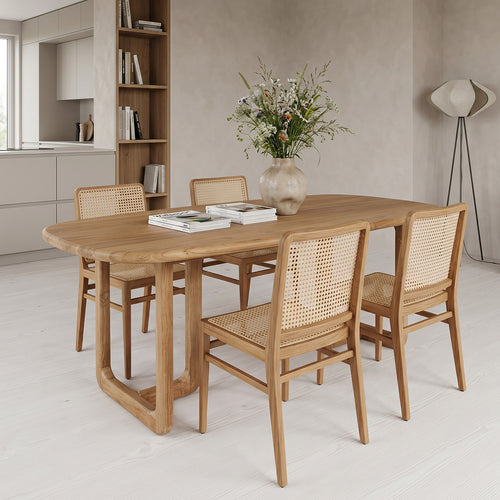 Invierno teakhouten eettafel -  240 cm