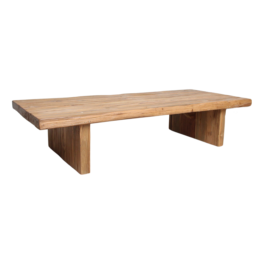 Teakhouten salontafel - FSC-gerecycled - 140x60x30 cm